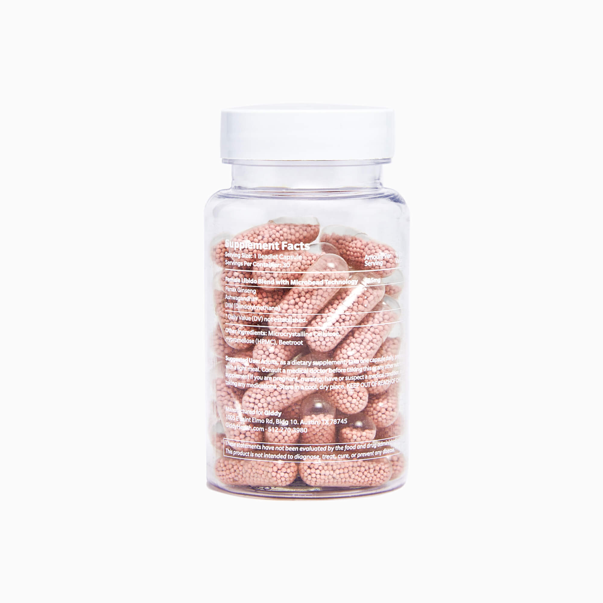 Precisely formatted to support healthy libido, mood, and sexual function.  Packed with nutrients like panax ginseng, ashwagandha, and diindolymethane to maintain a healthy hormonal balance.  Take one capsule daily with food. (1 bottle = 30 capsules)