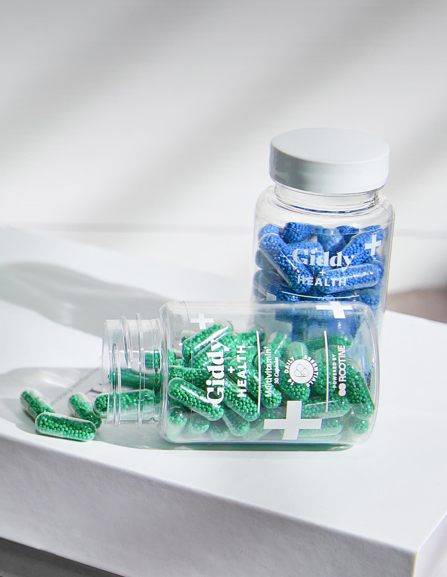 An image of two supplement bottles