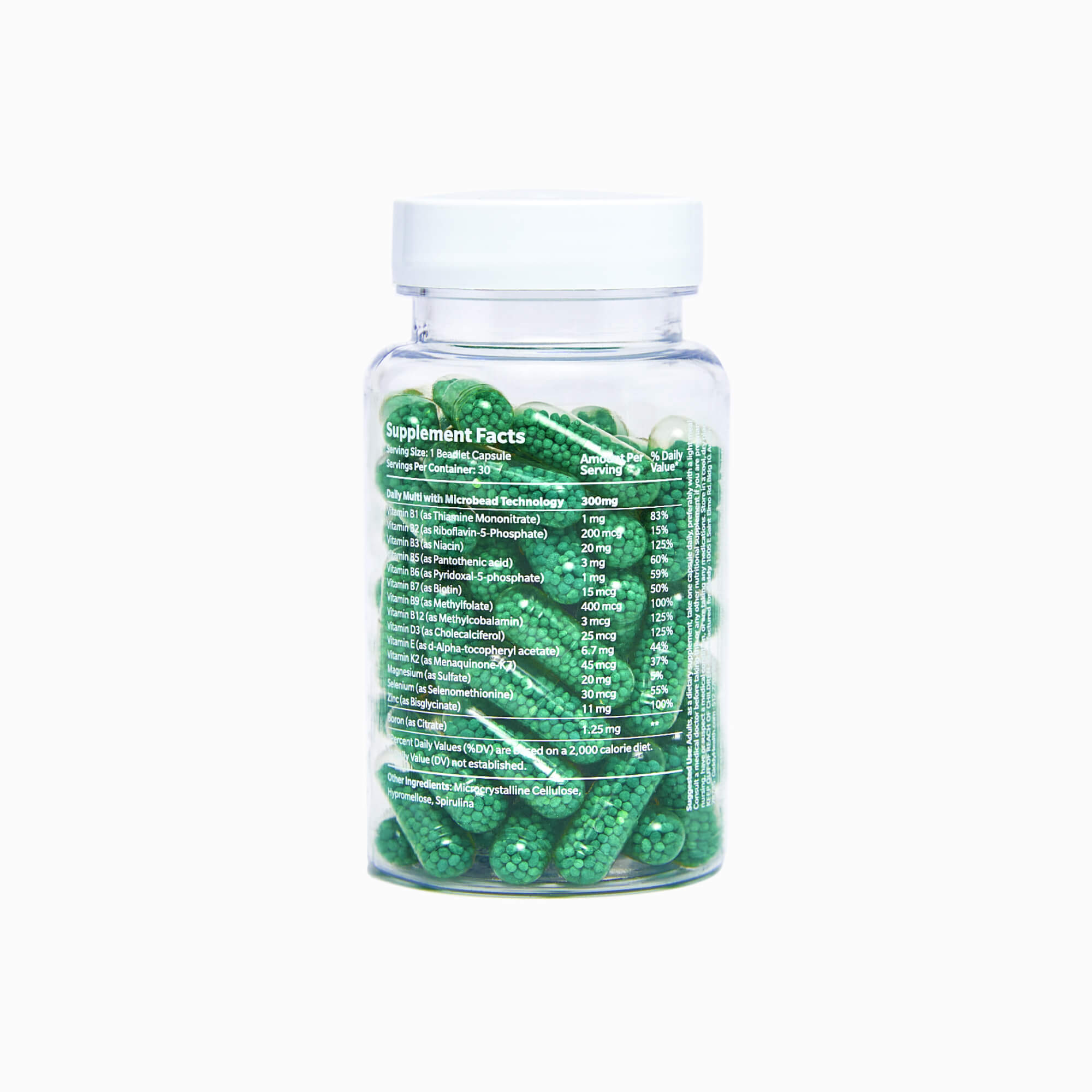The specially-formulated capsule designed to help men get the essential nutrients for a healthier life.  Take one capsule daily with food. (1 bottle = 30 capsules)