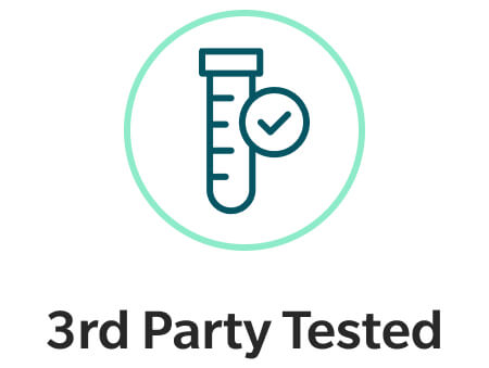 3rd Party  certified logo